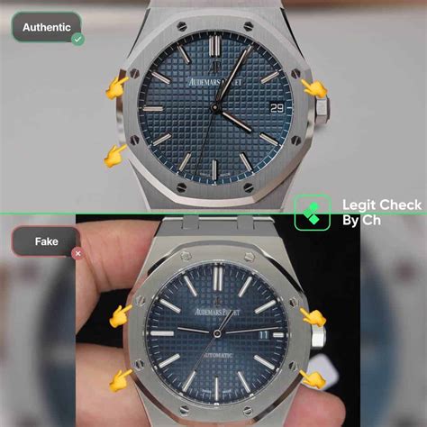 how to tell fake audemars piguet royal oak|authentic audemars piguet royal oak.